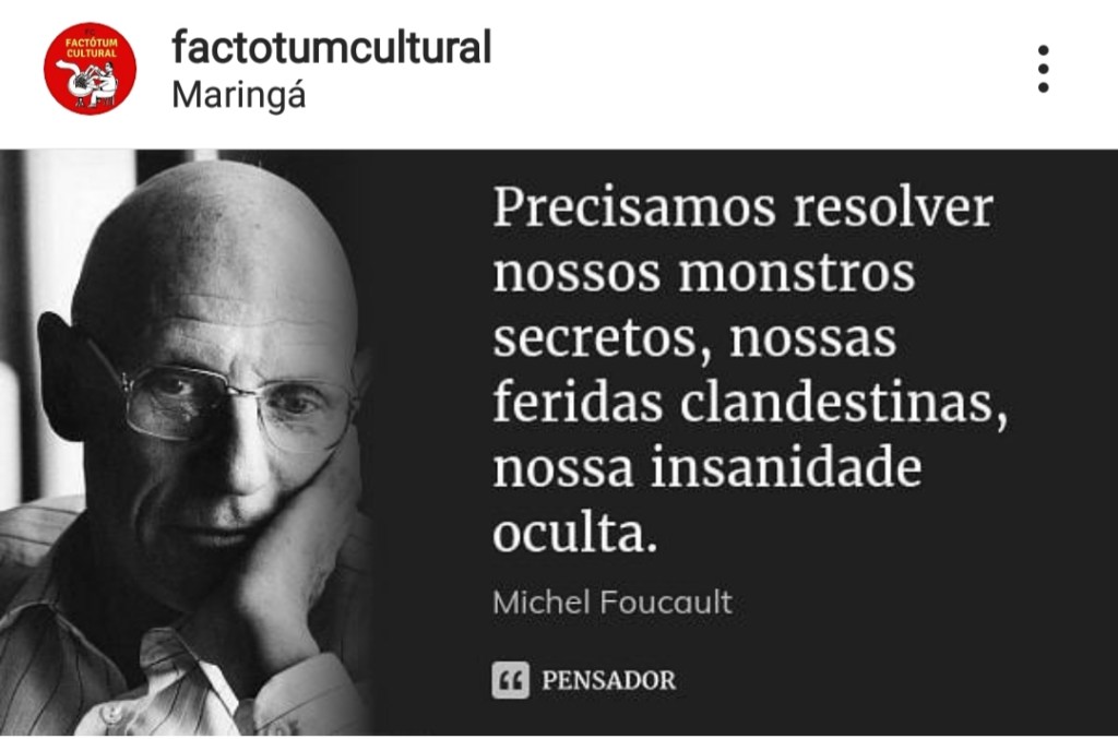Monstros, feridas e insanidade&nbsp;…