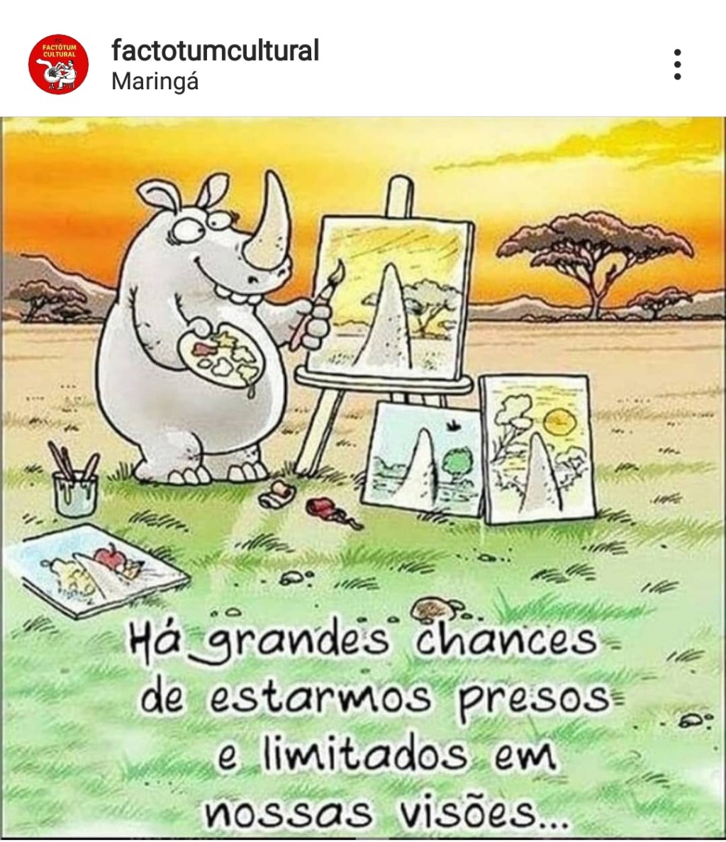 Presos e limitados em nossas visões&nbsp;..