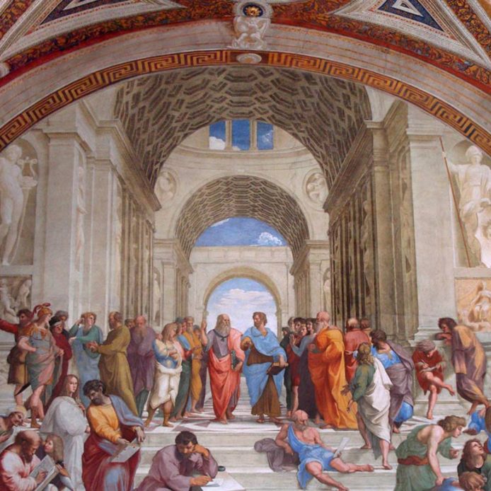 El estoico y el&nbsp;epicúreo