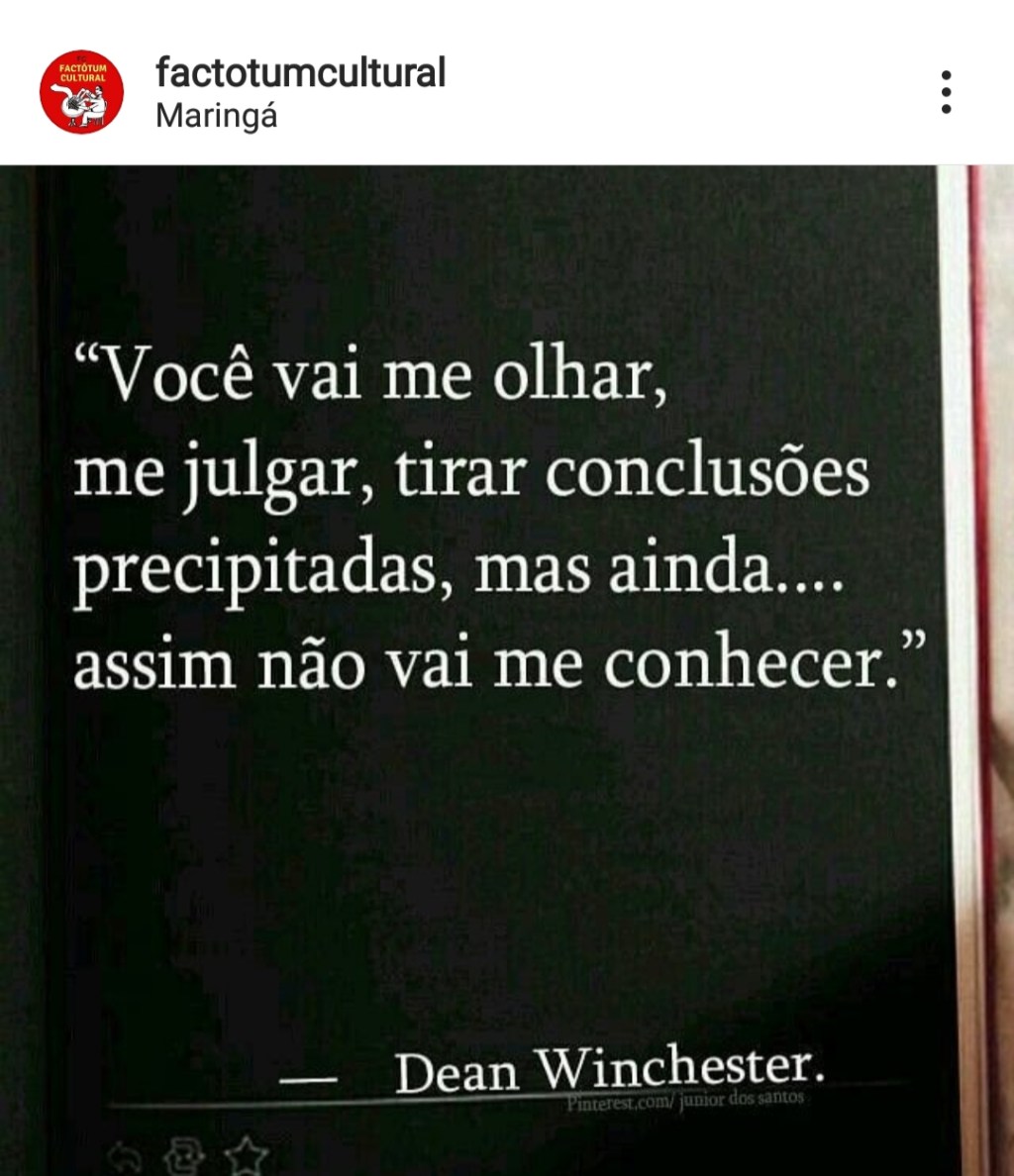 Você vai me olhar&nbsp;..