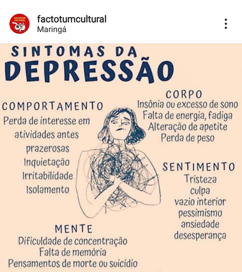 Sintomas da depressão&nbsp;….