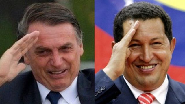 ‘Bolsonaro adota medidas do manual de Chávez’: entenda semelhanças e diferenças entre Brasil e&nbsp;Venezuela