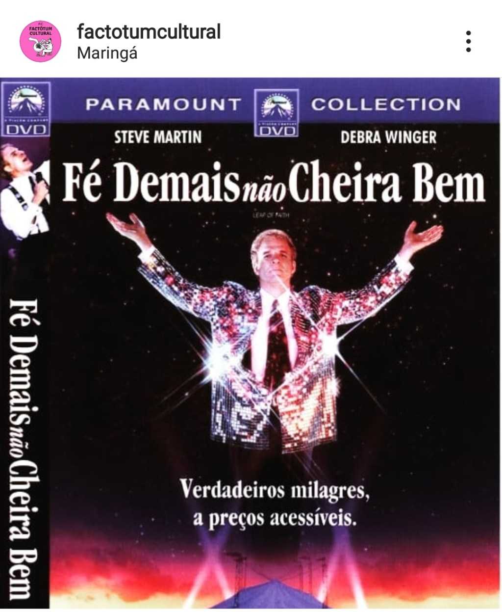 Fé demais não cheira&nbsp;bem