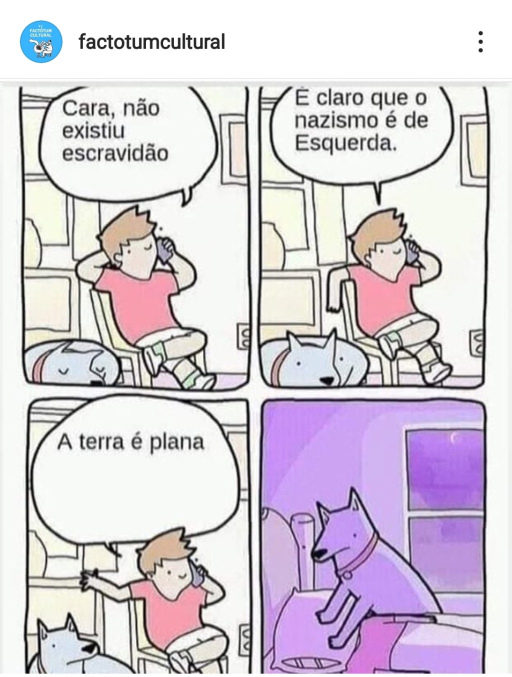 Nazismo de esquerda, escravidão e terra&nbsp;plana…