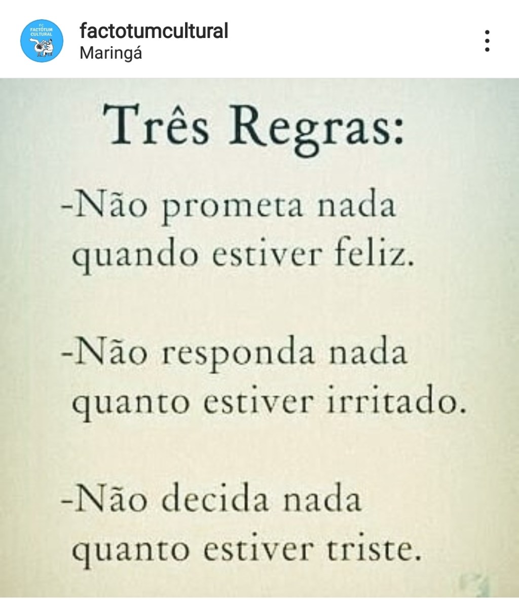 Três regras