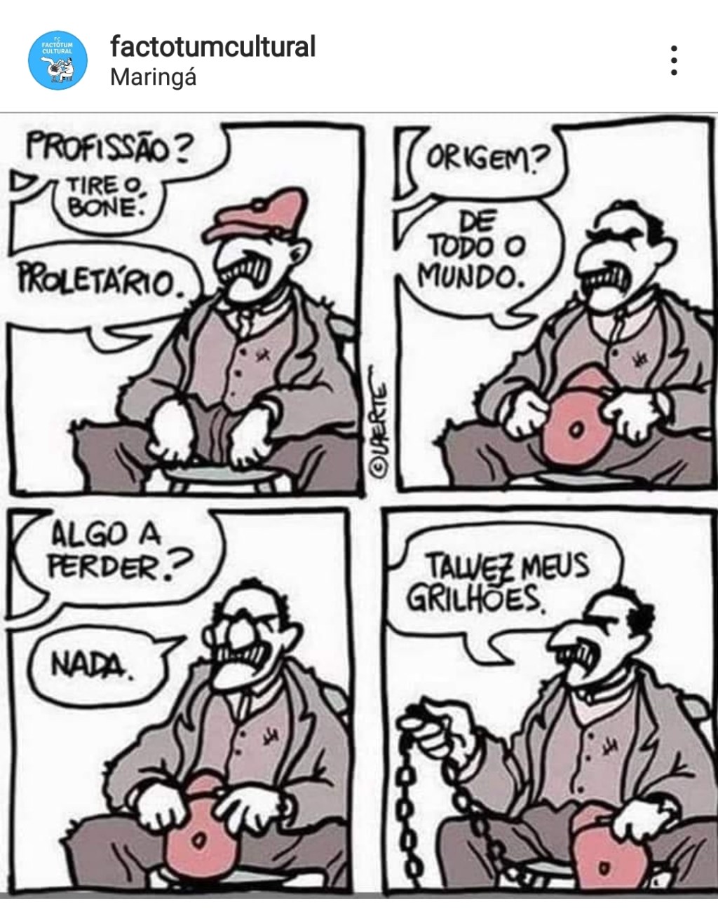 Profissão? Proletário…