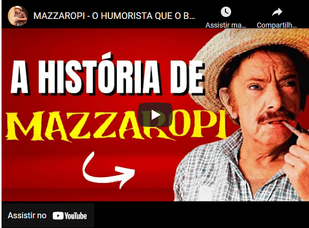 Mazzaropi – o humorista que o Brasil não pode&nbsp;esquecer