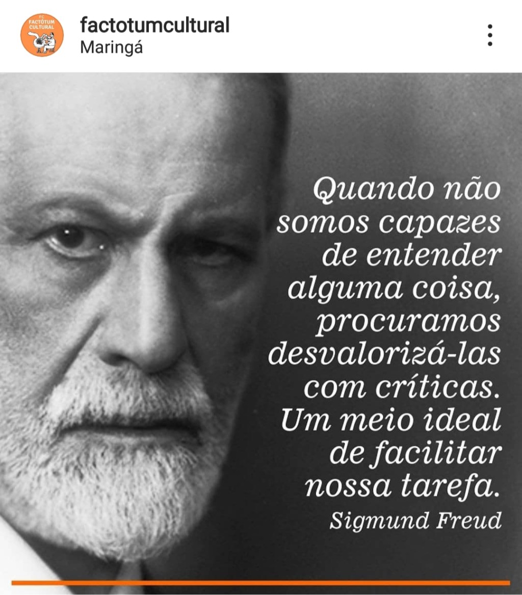 Quando não somos capazes de entender alguma&nbsp;coisa…