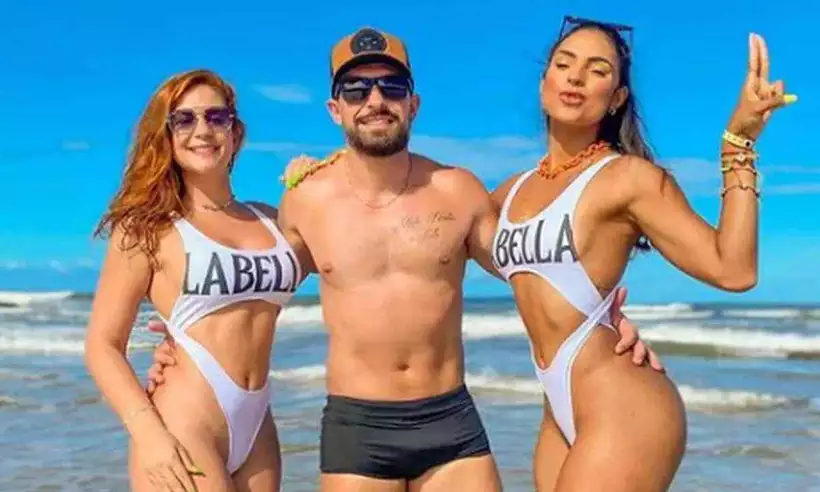 Trisal faz sucesso nas redes dividindo a rotina do relacionamento;&nbsp;veja