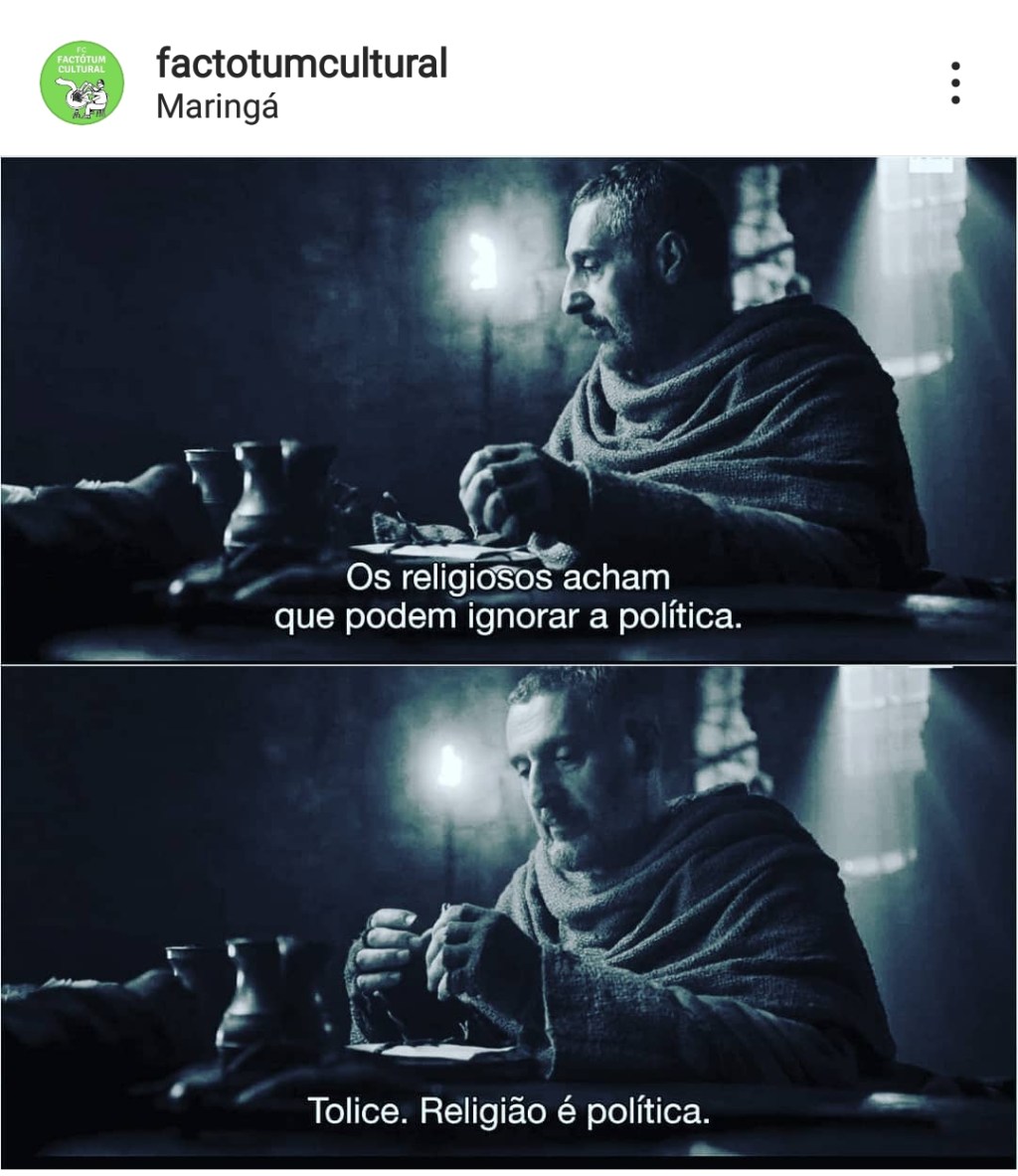 Religião é política