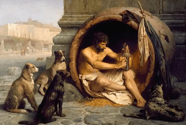 Ser cínico é viver como um cão de&nbsp;rua