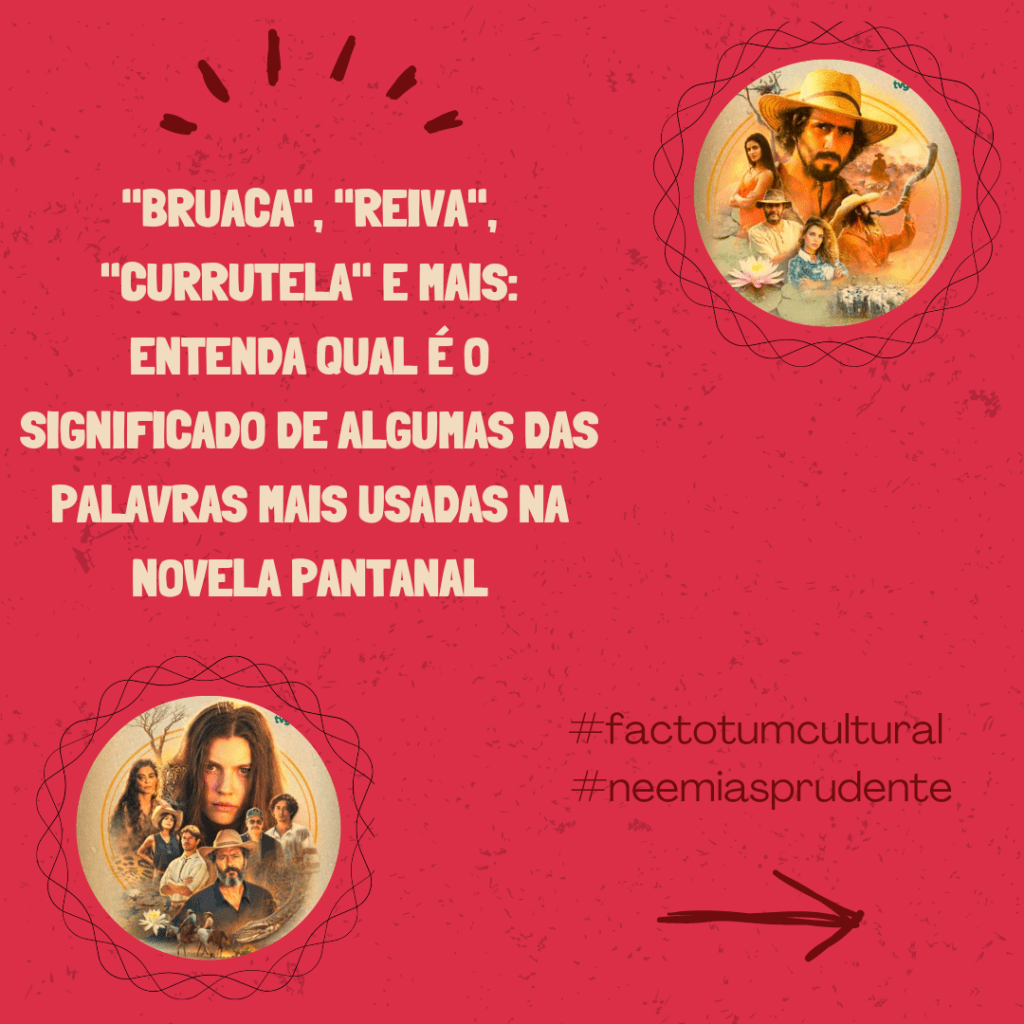 “Bruaca”, “Reiva”, “Currutela” e mais: entenda qual é o significado de algumas das palavras mais usadas na novela&nbsp;Pantanal