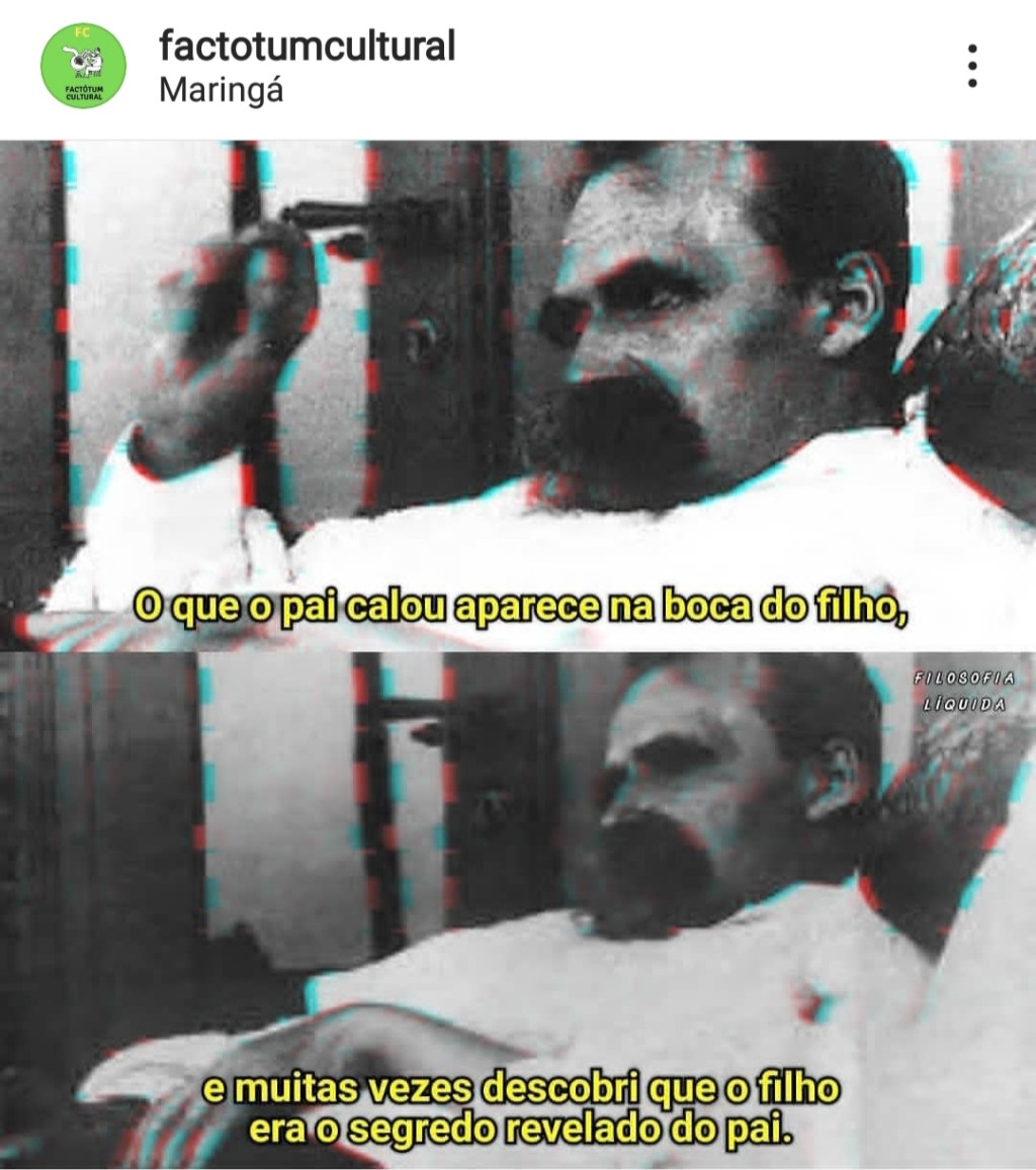 Filho, segredo revelado do&nbsp;pai…