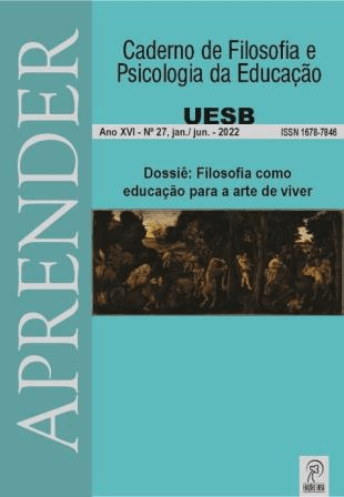 Revista APRENDER – Dossiê: “Filosofia como educação para a arte de&nbsp;viver”
