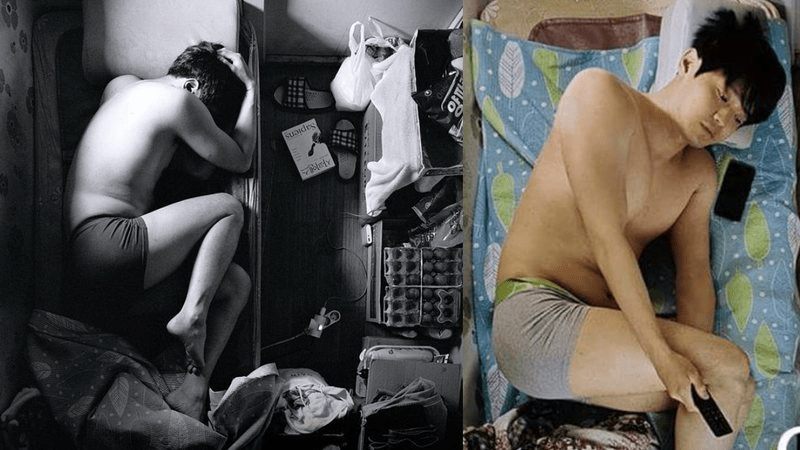 Fotógrafo registra cotidiano de quem mora em apartamentos de 4m2 na Coreia do&nbsp;Sul