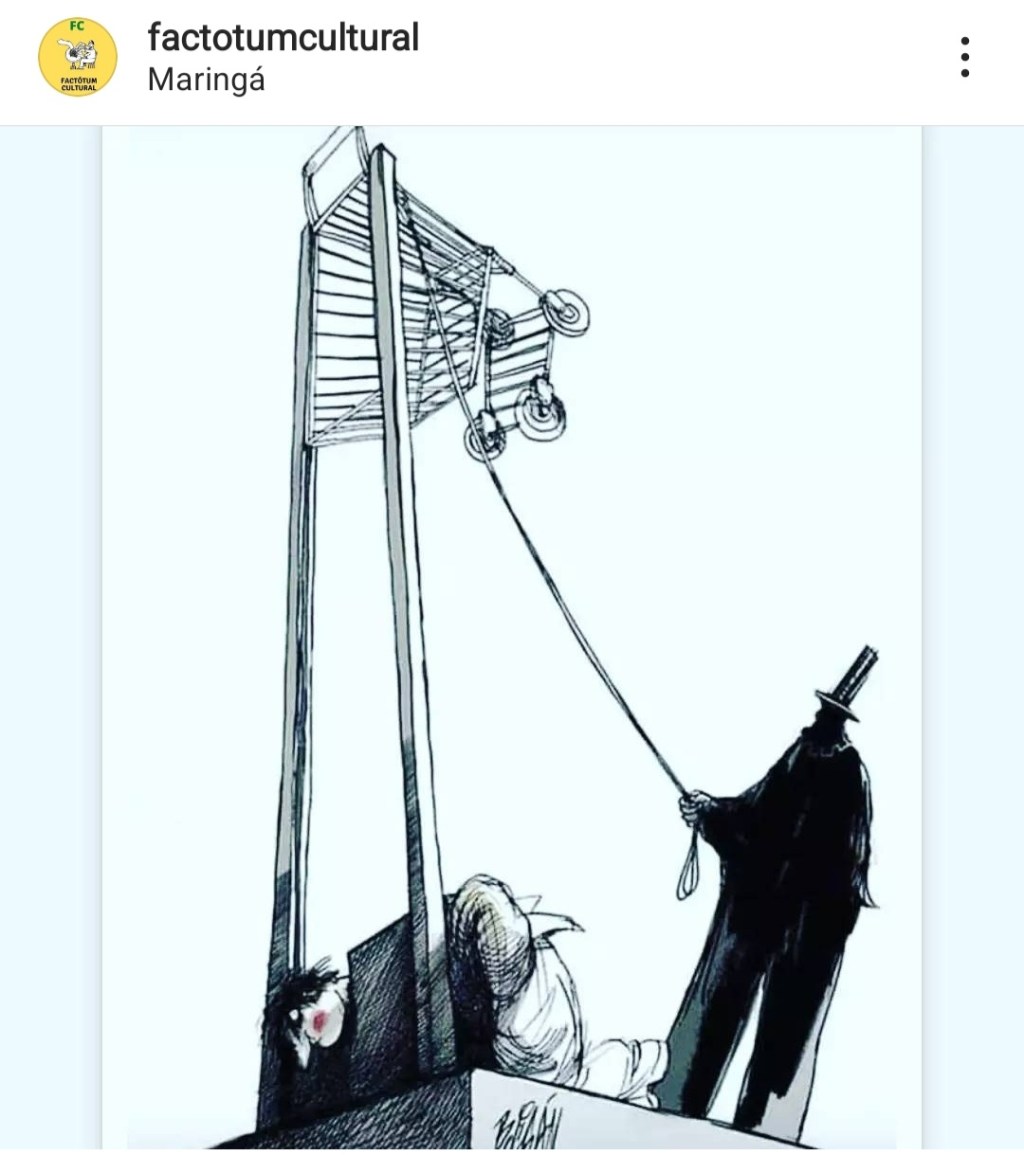 Guilhotina brasileira moderna…