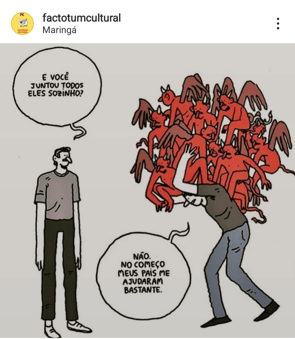 Meus pais me&nbsp;ajudaram…