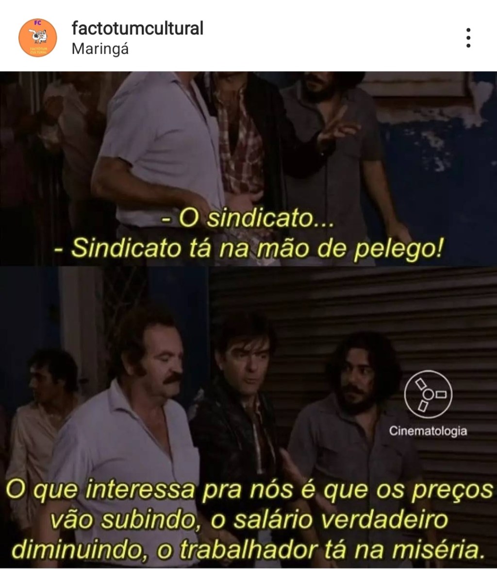 O que interessa pra&nbsp;nós…