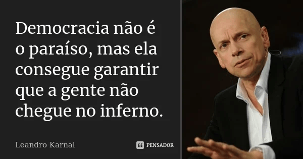 Democracia…