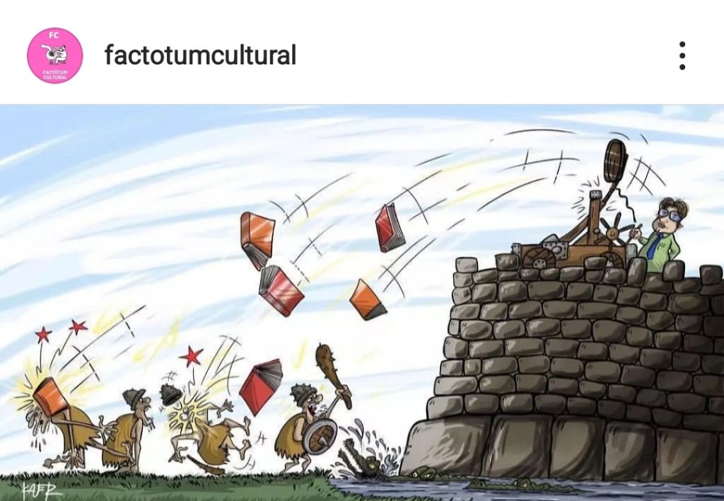 Livro, arma com potencial  para matar a&nbsp;ignorância