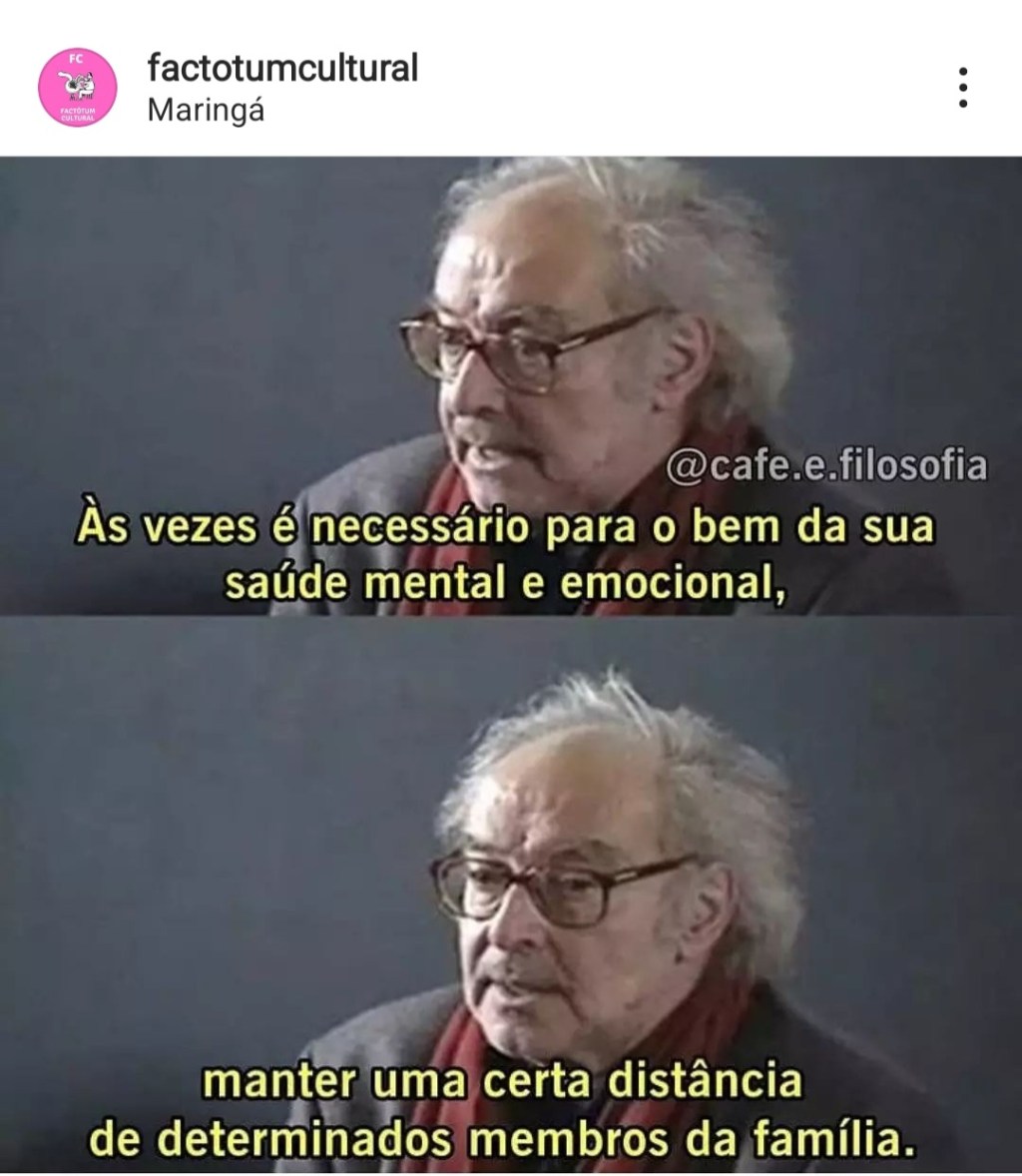 Saúde e família…