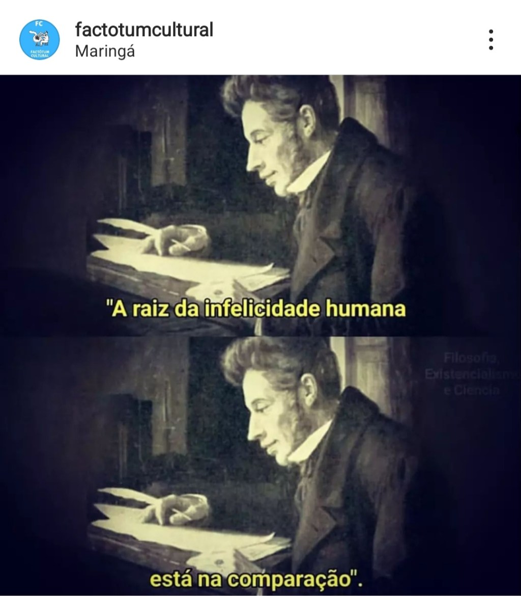 Infelicidade humana…