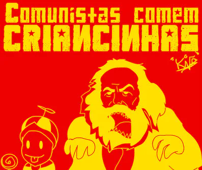 Porque se dizia que os comunistas comiam&nbsp;crianças?