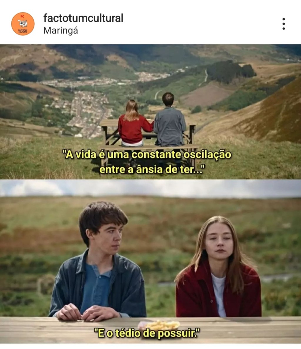 A vida é uma oscilação…