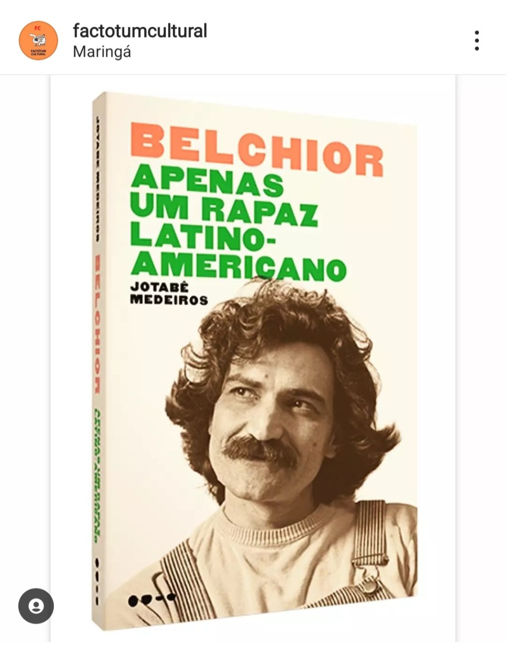 Belchior, apenas um rapaz latino-americano