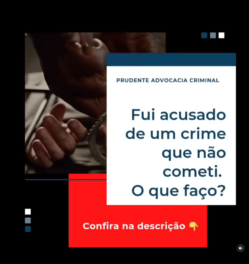 Fui acusado de um crime que não cometi. O que&nbsp;faço?