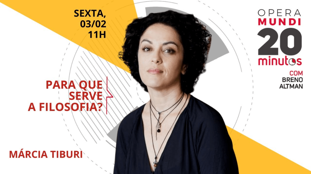 Para que serve a filosofia? Márcia Tiburi no 20 Minutos&nbsp;Entrevista