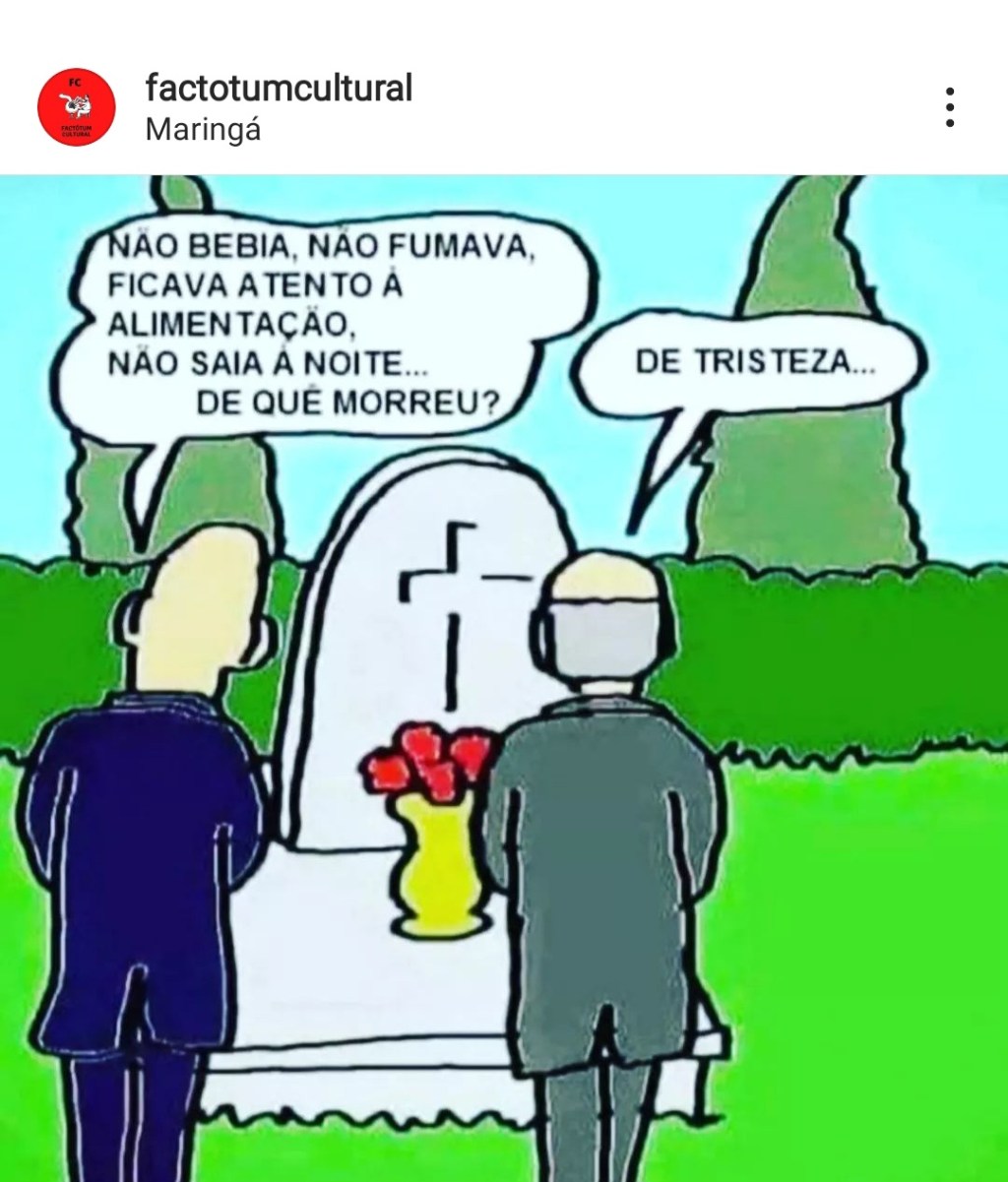 Morreu de que?