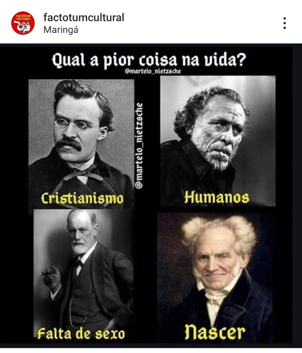 Qual a pior coisa na&nbsp;vida?