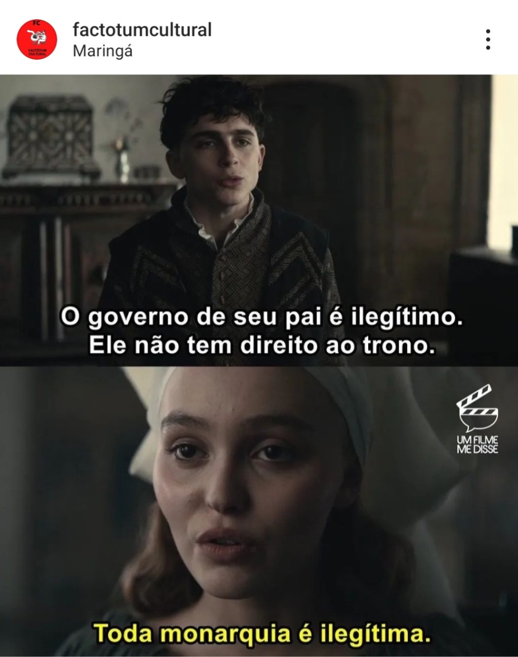 Toda monarquia é&nbsp;ilegítima