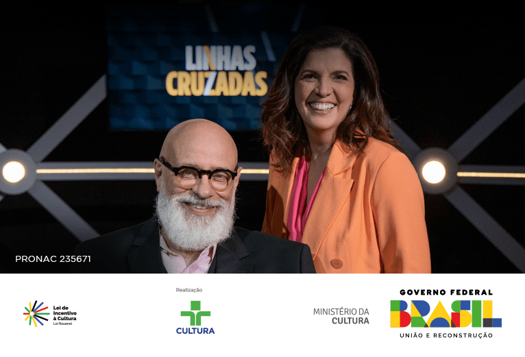 Andresa Boni e Pondé falam sobre “filosofia de boteco” no Linhas Cruzadas desta quinta&nbsp;(21)