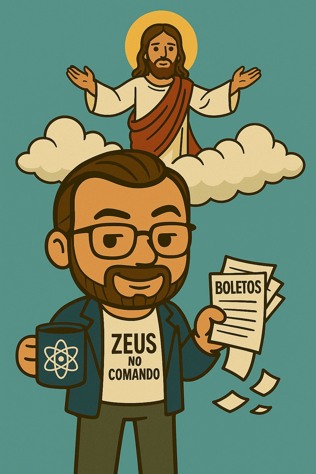 Zeus Criou o Mundo em Seis Dias, Descansou no Sétimo e Foi de Férias (e Nem Jesuz Quer&nbsp;Voltar)
