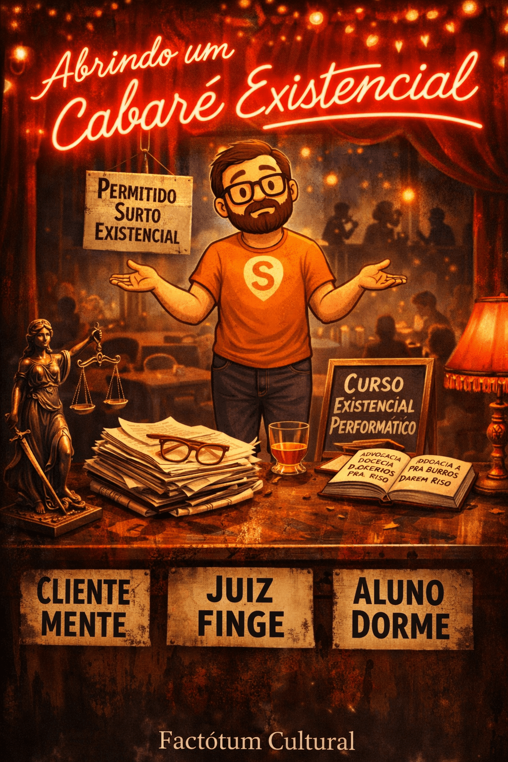 Vou abrir um cabaré