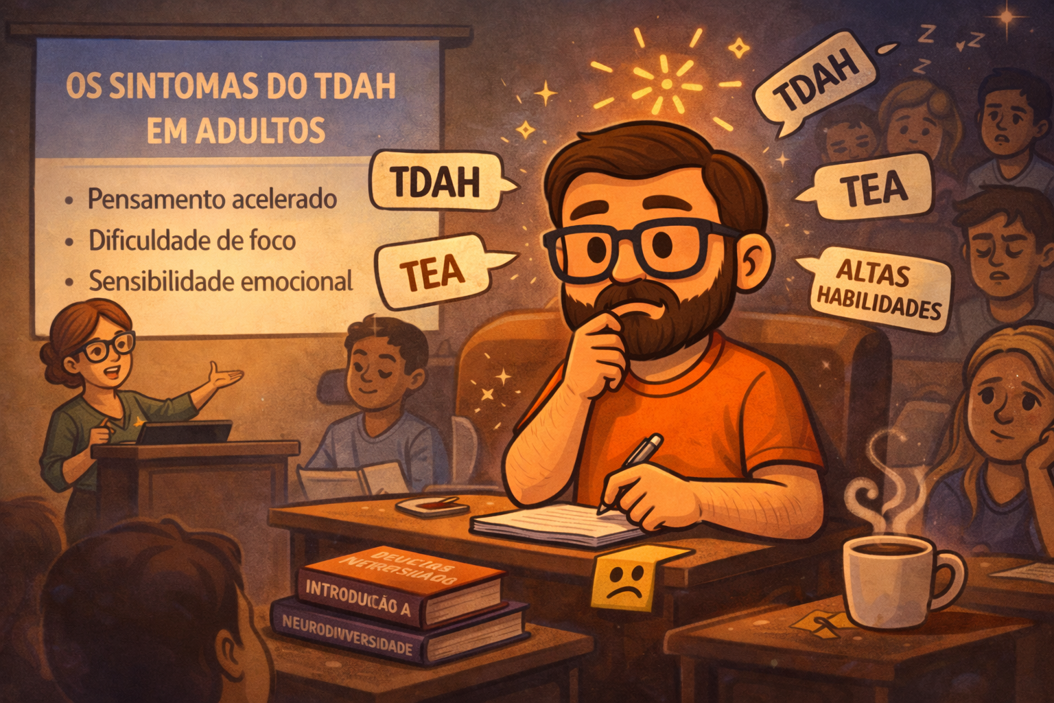 O Dia em que Descobri Minha Neurodivergência por&nbsp;Tabela