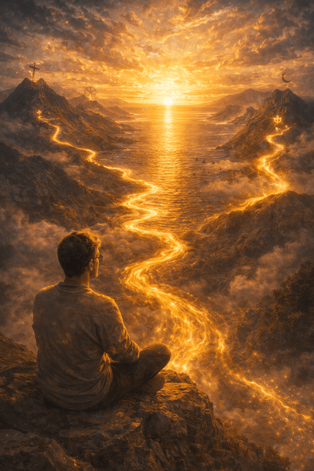 Os Rios da Fé e o Silêncio do Mar