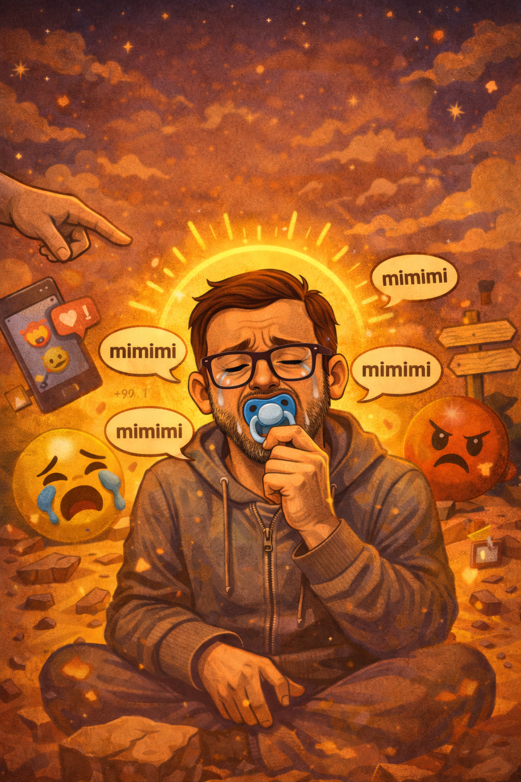 A Era do Ofendidinho — a geração mimimi