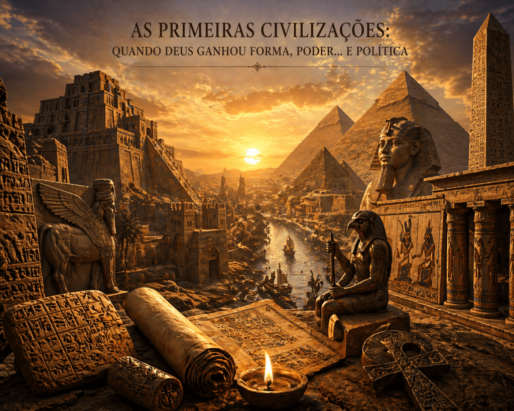 As Primeiras Civilizações: quando Deus ganhou forma, poder… e&nbsp;política