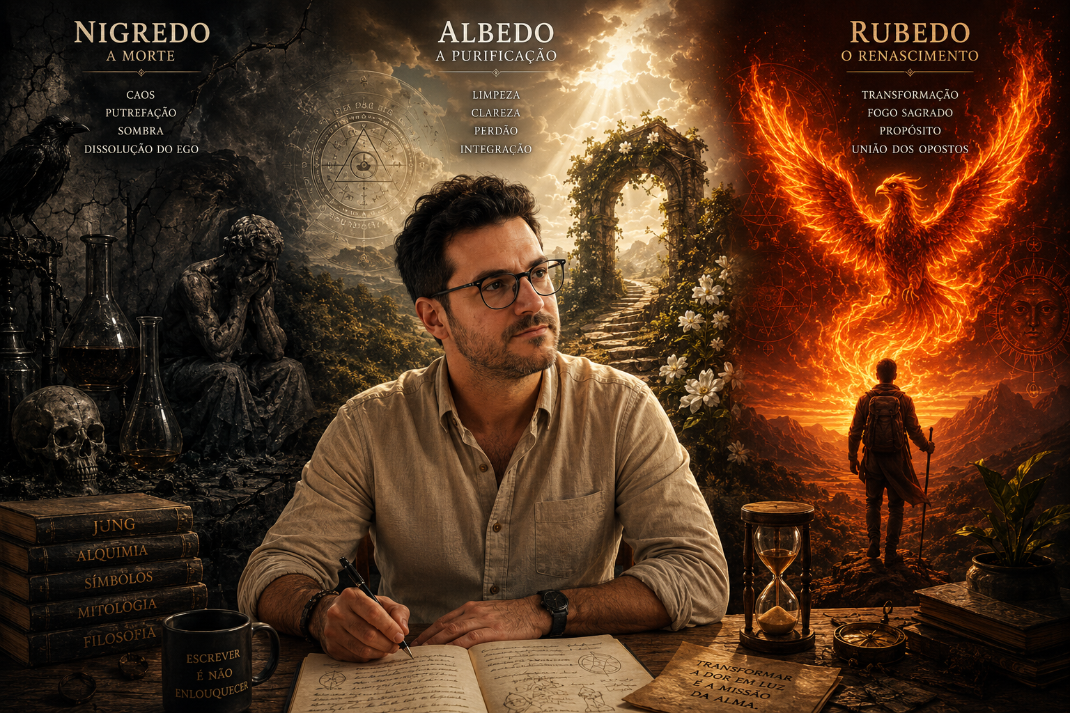 A Alquimia da Alma: As Três Mortes Necessárias do&nbsp;Ser