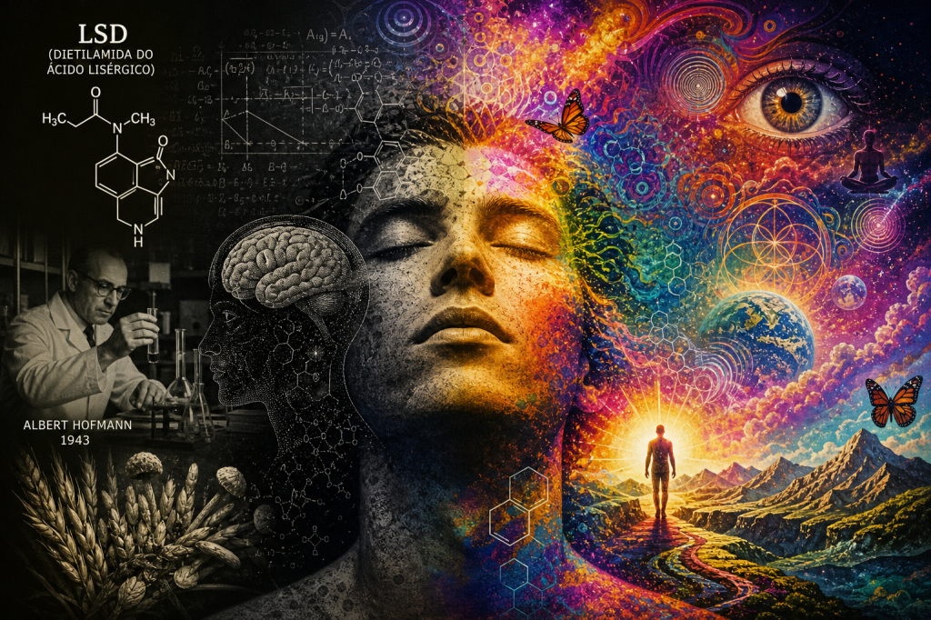 LSD: da descoberta acidental ao renascimento científico — e o que ainda não contamos sobre a mente&nbsp;humana