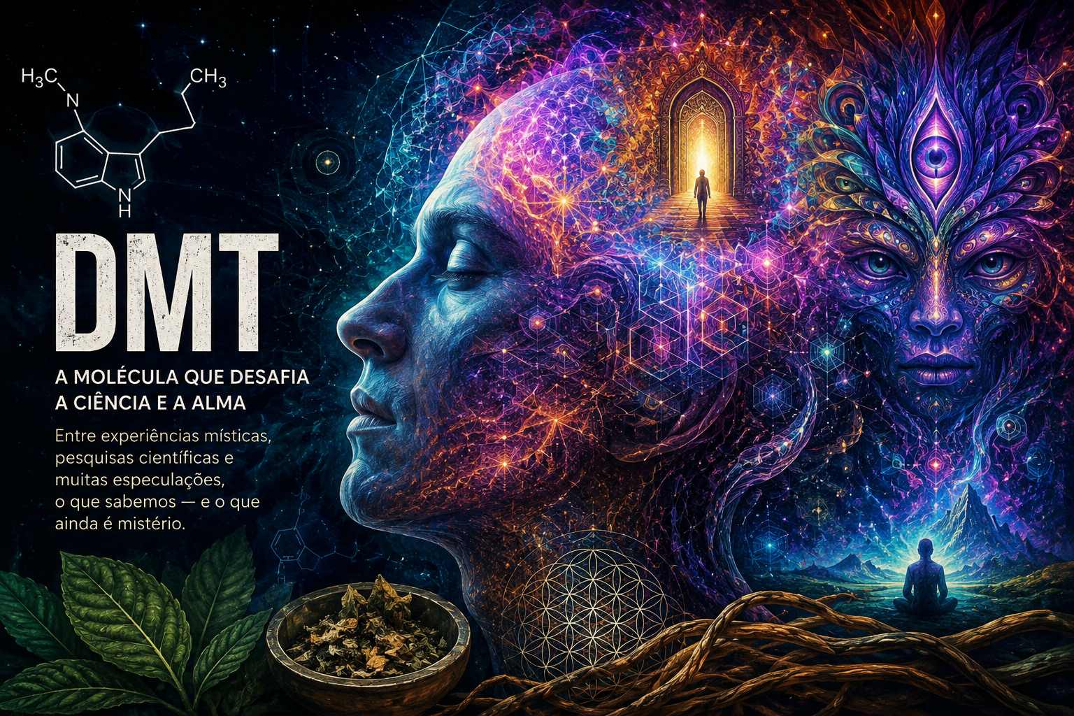 DMT: a molécula do espírito ou apenas um espelho da&nbsp;mente?