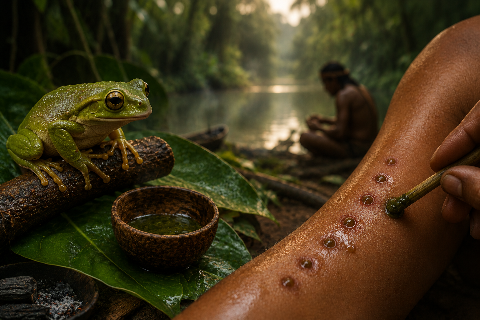 Kambô: entre a floresta, o corpo e a consciência