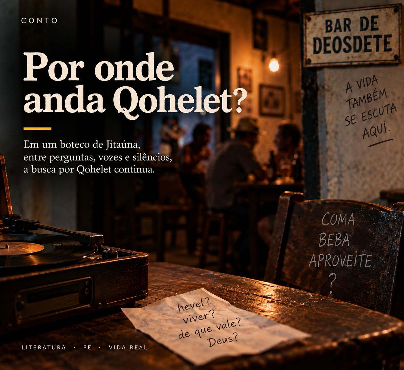 Por onde anda Qohelet?
