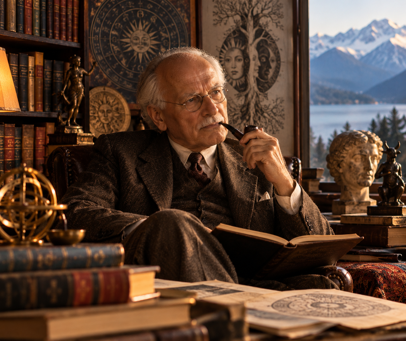 Carl Gustav Jung: O Farol das Profundezas da Alma